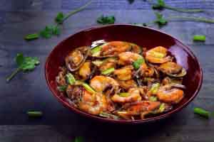 Tiger Prawn In Oyster Sauce [8 Pieces]